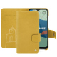 Capa em pele Fairphone 4 - Jaune soulèu ( Pantone #F3B934 )