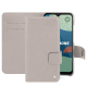 Capa em pele Fairphone 4 - Taupe innocent ( Pantone #d6d2c4 ) 