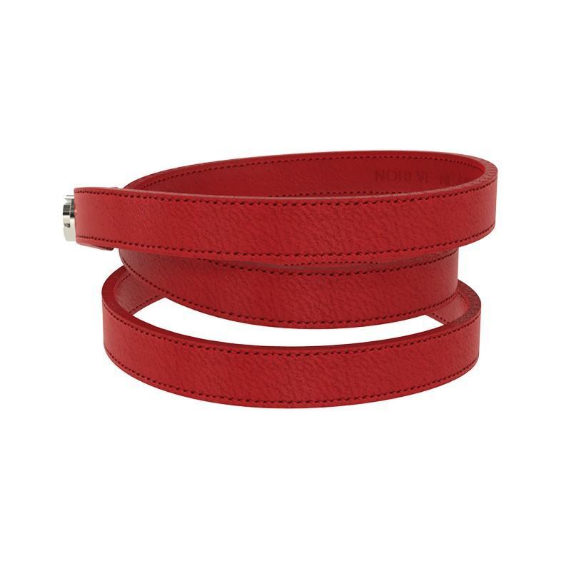 Pulseira de homem em couro Pulseira de homem em couro