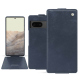 Google Pixel 7 leather case - Jean vintage ( Pantone #2f414f  ) 
