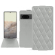 Lederschutzhülle Google Pixel 7 - Gris - Couture ( Nappa - Pantone #c1c6c8 ) 
