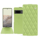 Lederschutzhülle Google Pixel 7 - Vert olive - Couture ( Nappa - Pantone #a7c58e ) 