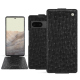 Capa em pele Google Pixel 7 - Autruche nero ( Noir / Black) 