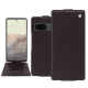 Google Pixel 7 leather case - Marron envoûtant ( Pantone #4e3629 ) 