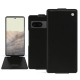 Google Pixel 7 leather case - Noir Veggie ( Noir / Black) 