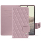 Lederschutzhülle Google Pixel 7 - Rose - Couture ( Nappa - Pantone #efbae1 ) 