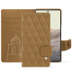 Funda de piel Google Pixel 7 - Castan esparciate - Couture ( Pantone #824F2A )