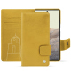 Capa em pele Google Pixel 7 - Jaune soulèu ( Pantone #F3B934 )