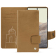 Google Pixel 7 leather case - Castan esparciate ( Pantone #824F2A )