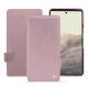 Custodia in pelle Google Pixel 7 - Rose ( Nappa - Pantone #efbae1 ) 
