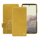 Housse cuir Google Pixel 7 - Jaune soulèu ( Pantone #F3B934 )