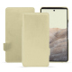 Capa em pele Google Pixel 7 - Beige PU ( Pantone #ceb888 ) 