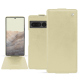 Capa em pele Google Pixel 7 Pro - Beige ( Nappa - Pantone #ceb888 ) 