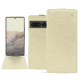 Google Pixel 7 Pro leather case - Ivoire ( Pantone #d6d6c6 ) 