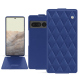 Custodia in pelle Google Pixel 7 Pro - Bleu océan - Couture ( Nappa - Pantone #003da5 ) 