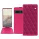 Custodia in pelle Google Pixel 7 Pro - Rose fluo - Couture ( Pantone #ff16b4 ) 