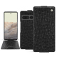 Custodia in pelle Google Pixel 7 Pro - Autruche nero ( Noir / Black) 