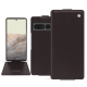 Housse cuir Google Pixel 7 Pro - Marron envoûtant ( Pantone #4e3629 ) 