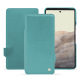 Google Pixel 7 Pro leather case - Bleu fluo