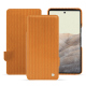 Housse cuir Google Pixel 7 Pro - Abaca arancio ( Pantone #d77540 )