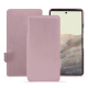 Google Pixel 7 Pro leather case - Rose PU ( Pantone #efbae1 ) 