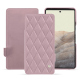 Custodia in pelle Google Pixel 7 - Rose - Couture ( Nappa - Pantone #efbae1 ) 