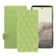 Funda de piel Google Pixel 7 - Vert olive - Couture ( Nappa - Pantone #a7c58e ) 