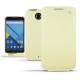 レザーケース Motorola Nexus 6 - Beige ( Nappa - Pantone 7502C ) 