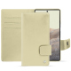 Custodia in pelle Google Pixel 7 Pro - Beige ( Nappa - Pantone #ceb888 ) 