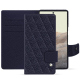 Custodia in pelle Google Pixel 7 Pro - Cobalt - Couture ( Pantone #2b253f ) 