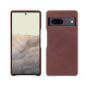 Capa em pele Google Pixel 7 - Passion vintage ( Pantone #591d16 ) 