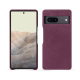 Coque cuir Google Pixel 7 - Prune vintage ( Pantone #612434 ) 