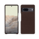 Google Pixel 7 leather cover - Châtaigne ( Pantone #1b1107 ) 