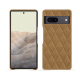 Custodia in pelle Google Pixel 7 - Castan esparciate - Couture ( Pantone #824F2A )