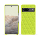 Capa em pele Google Pixel 7 - Jaune fluo - Couture ( Pantone #c9ff57 ) 