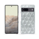 Custodia in pelle Google Pixel 7 - Platinium - Couture ( Pantone 877C ) 