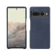 Coque cuir Google Pixel 7 Pro - Jean vintage ( Pantone #2f414f  ) 