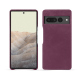 Coque cuir Google Pixel 7 Pro - Prune vintage ( Pantone #612434 ) 
