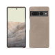 Lederschutzhülle Google Pixel 7 Pro - Taupe vintage ( Pantone #bda790 ) 