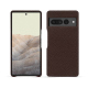 Google Pixel 7 Pro leather cover - Châtaigne ( Pantone #1b1107 ) 