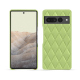 Capa em pele Google Pixel 7 Pro - Vert olive - Couture ( Nappa - Pantone #a7c58e ) 