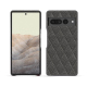 Capa em pele Google Pixel 7 Pro - Anthracite - Couture ( Pantone #41403c ) 