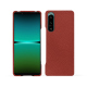 Capa em pele Sony Xperia 5 IV - Papaye ( Pantone #b54317 ) 