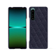 Capa em pele Sony Xperia 5 IV - Cobalt - Couture ( Pantone #2b253f ) 