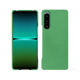 Lederschutzhülle Sony Xperia 5 IV - Vert fluo ( Pantone #00ab5f ) 