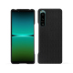 硬质真皮保护套 Sony Xperia 5 IV - Abaca nero ( Noir / Black) 