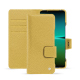 Capa em pele Sony Xperia 5 IV - Mimosa ( Pantone #b39437 ) 