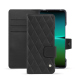 Housse cuir Sony Xperia 5 IV - Noir - Couture ( Nappa - Black ) 