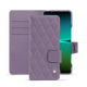 Housse cuir Sony Xperia 5 IV - Lilas - Couture ( Nappa - Pantone #b9a3e3 ) 