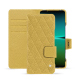 Capa em pele Sony Xperia 5 IV - Mimosa - Couture ( Pantone #b39437 ) 